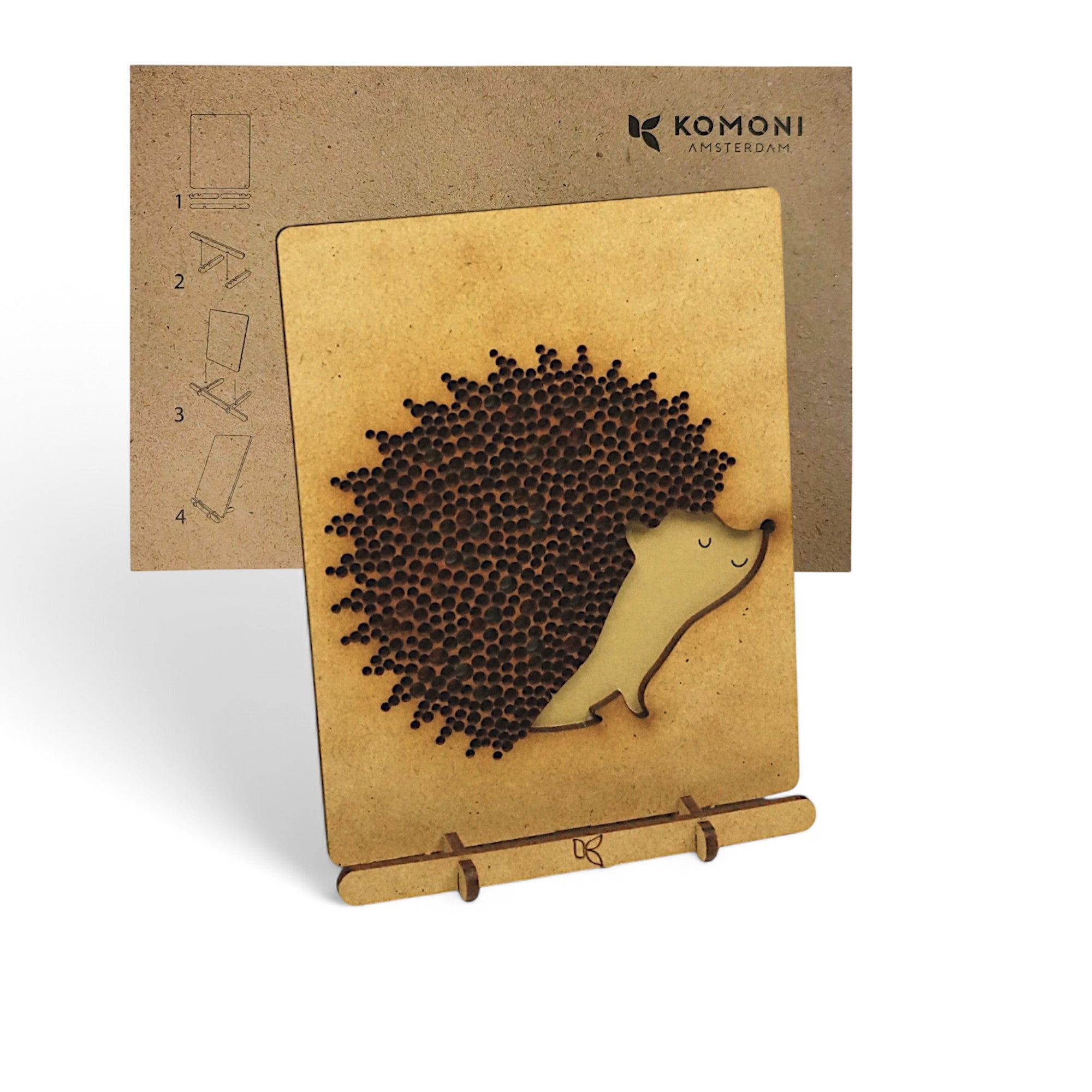 Egel Pop-up Kaart