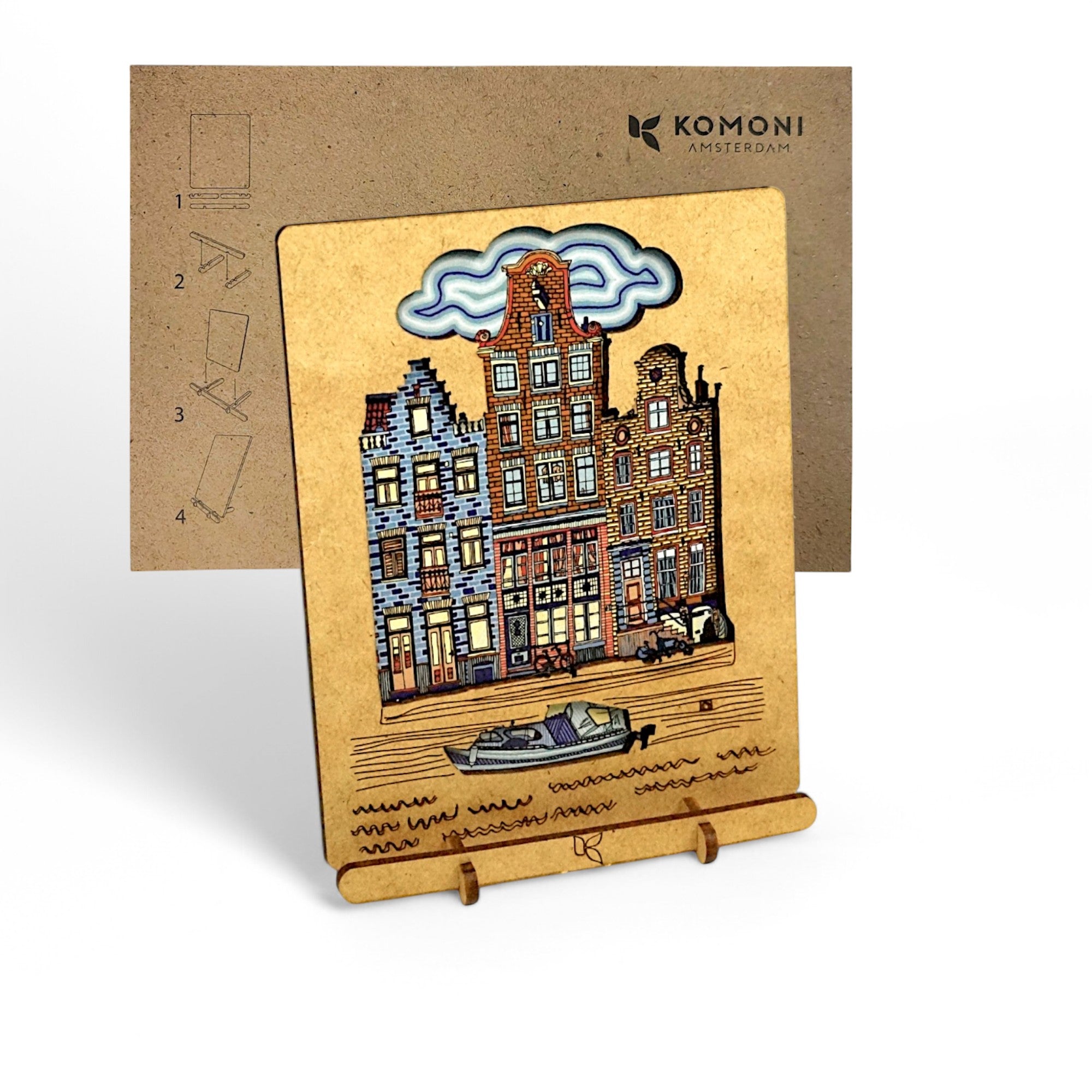 Amazing Amsterdam Pop-up Kaart