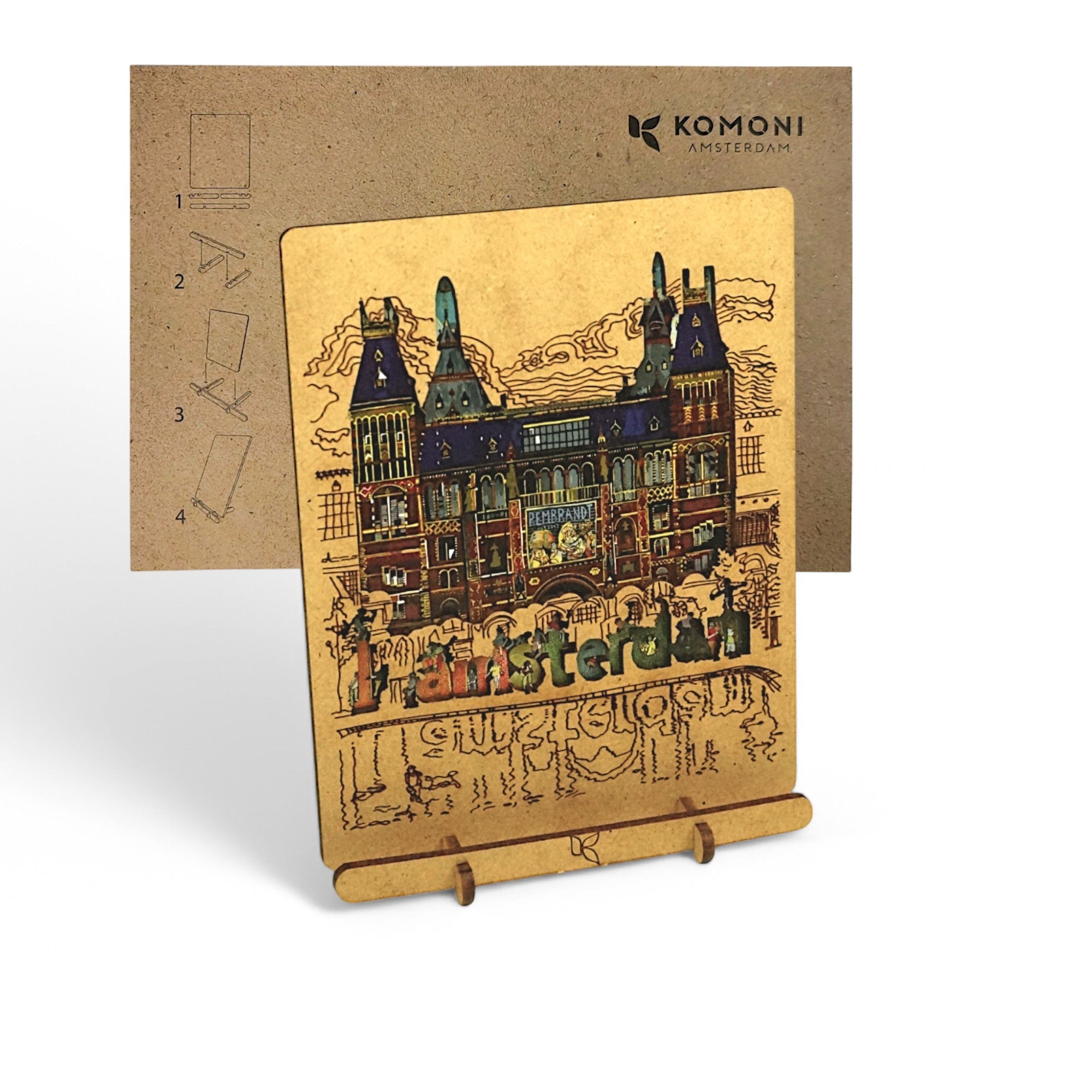 Rijksmuseum Pop-up Kaart