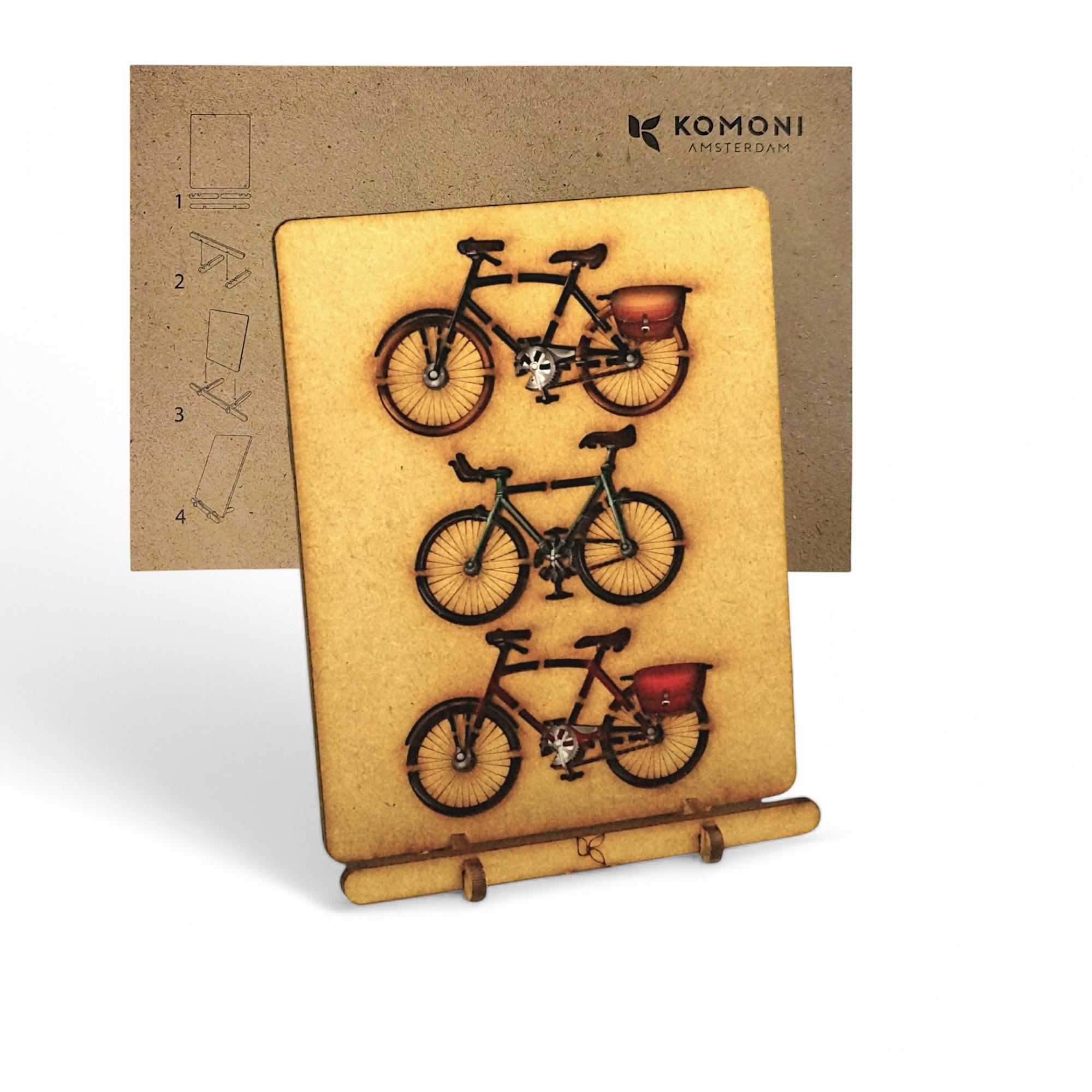 Vintage Bikes Pop-up Kaart