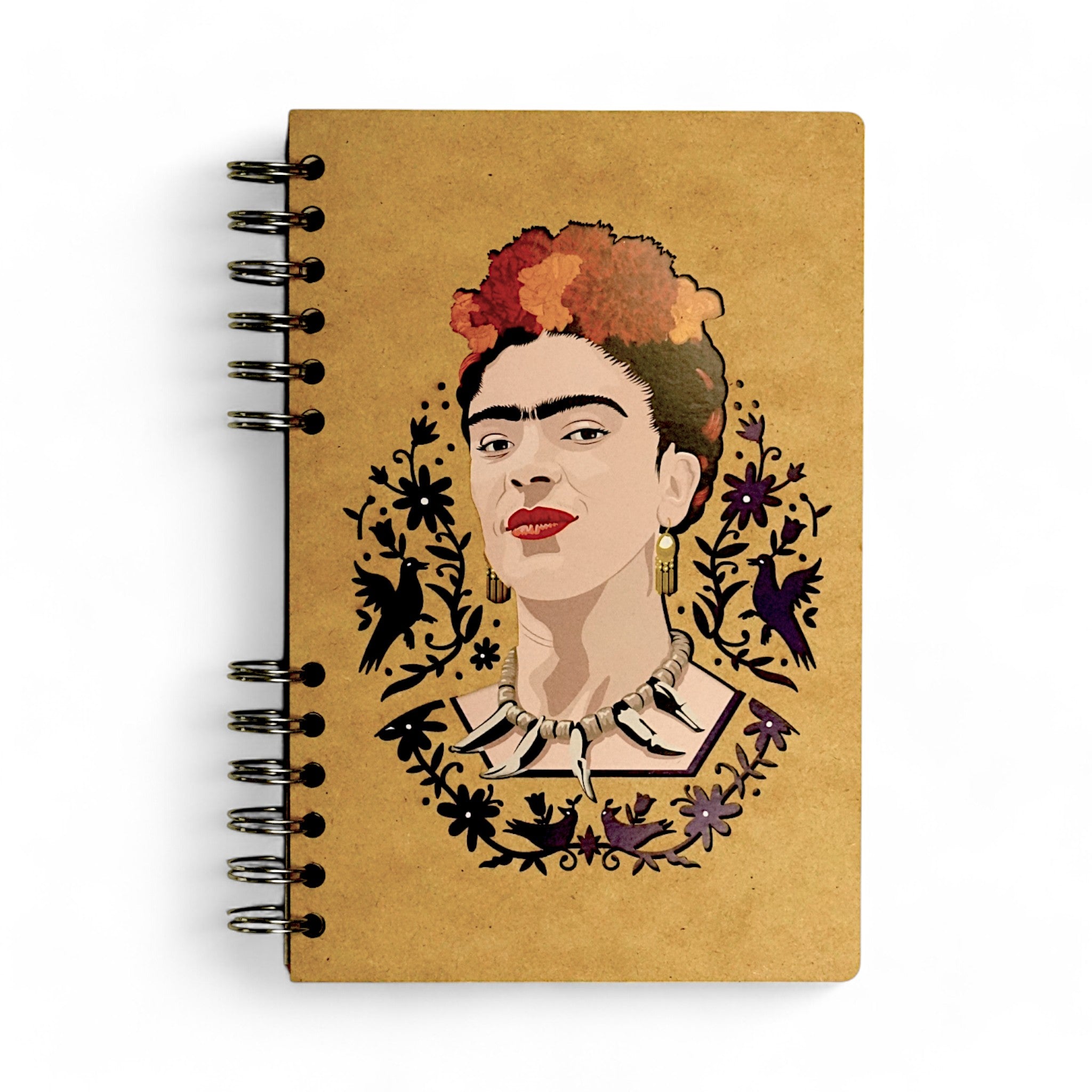 Frida Kahlo Gezicht A5 Notitieboek