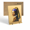 Meisje met de Parel Vermeer Pop-up Kaart