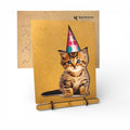 NEW: Kat met Feestmuts Pop-up Kaart