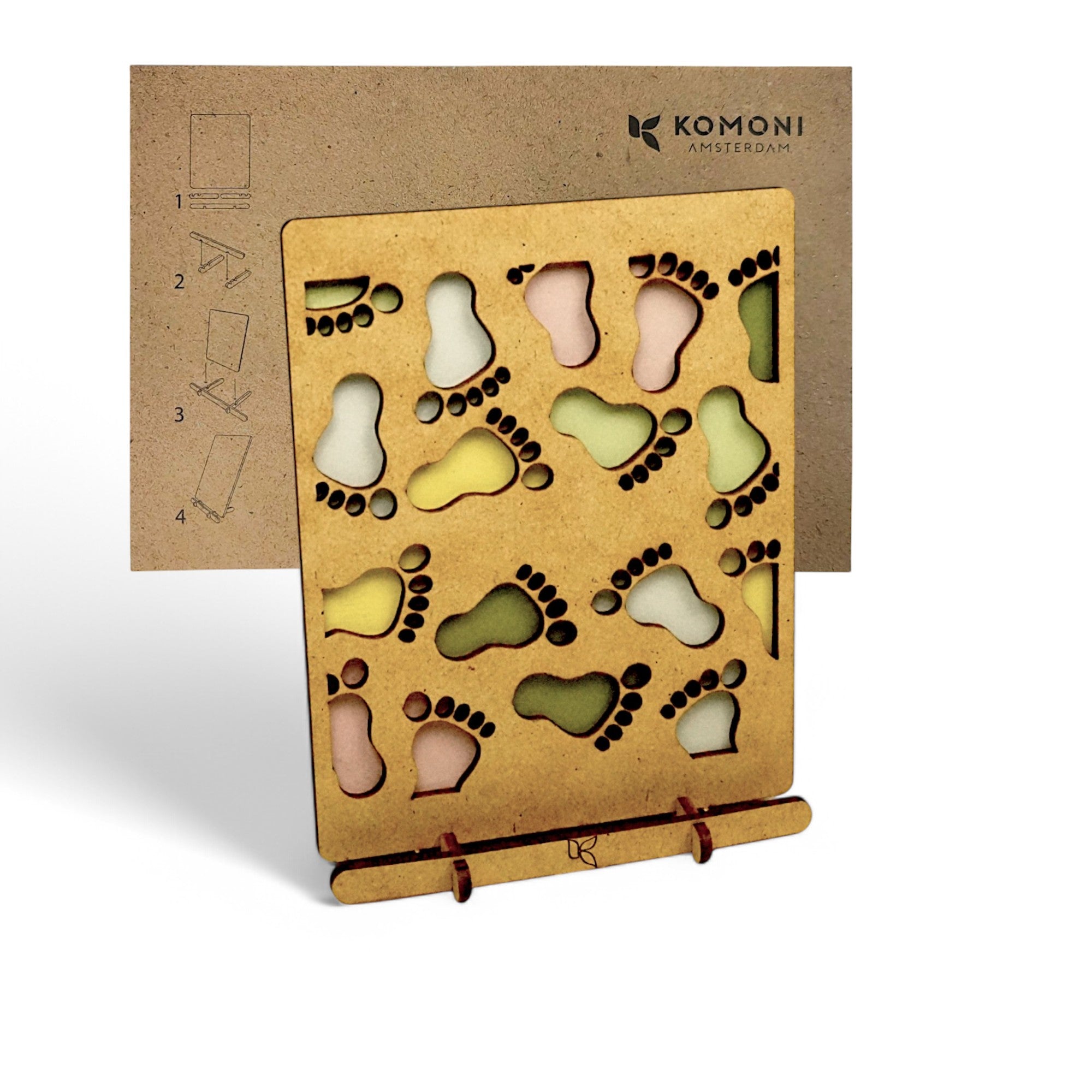 Baby Voetjes Pop-up Kaart