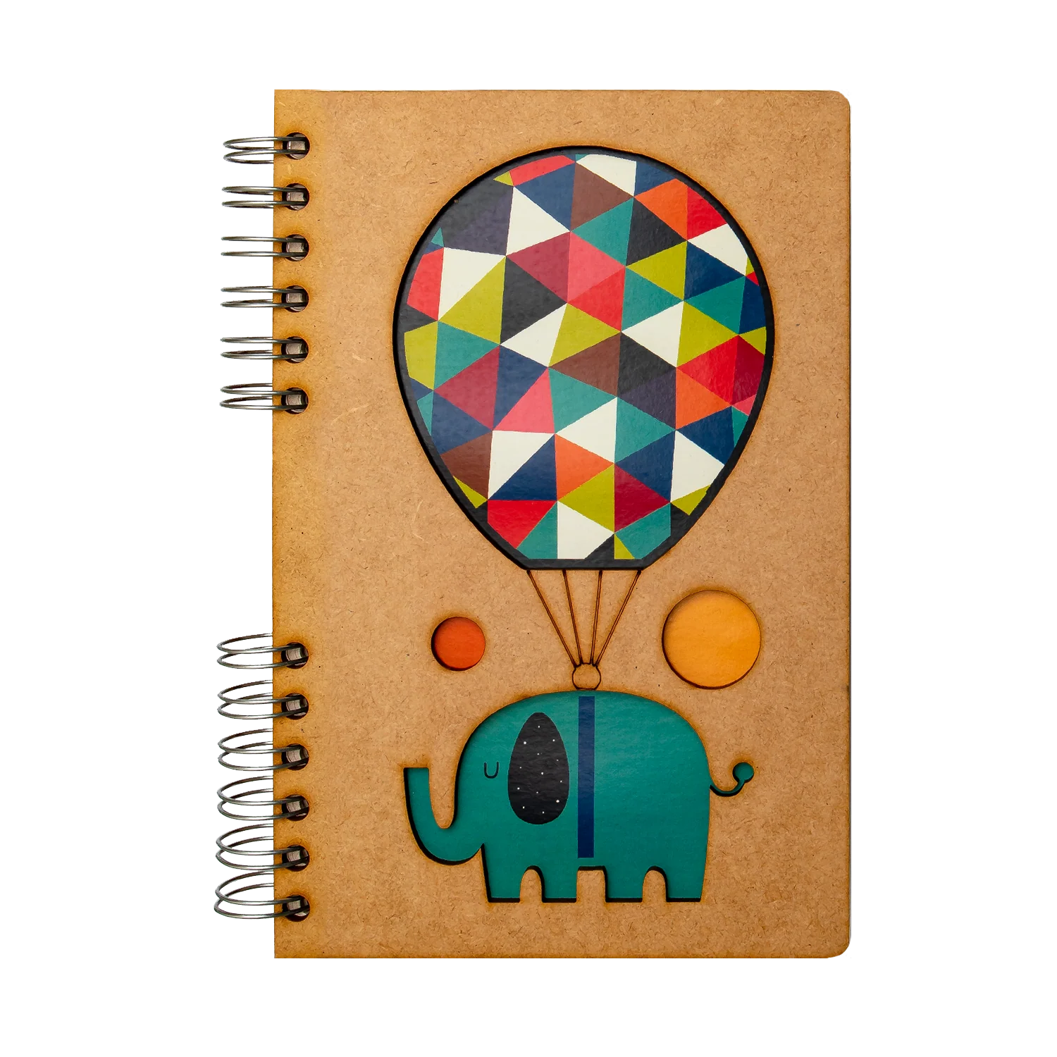 Olifant met Ballon A5 Notitieboek