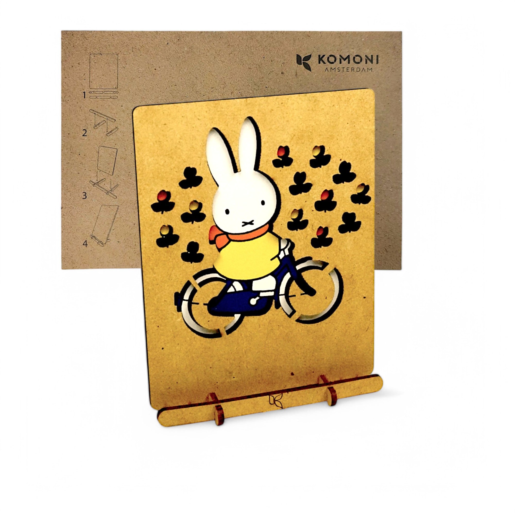 Nijntje op de Fiets Pop-up Kaart