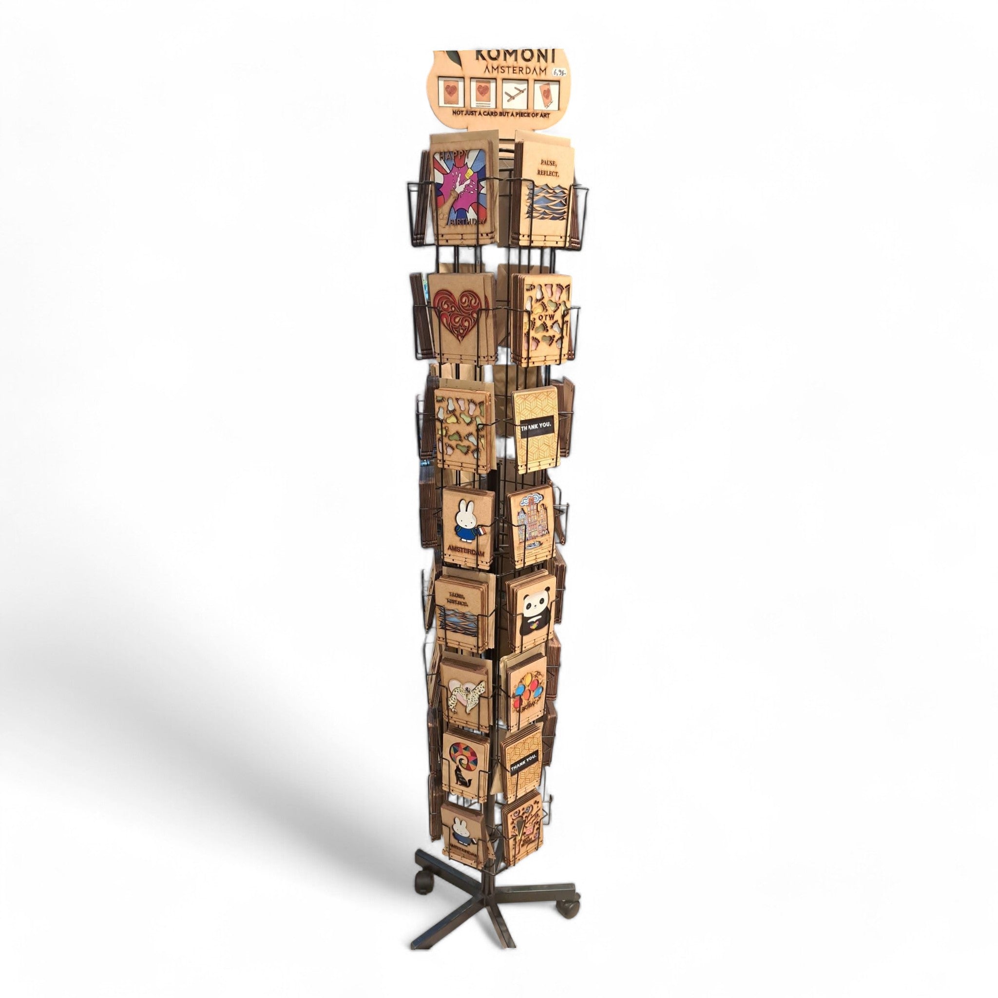 Volle Kaartenmolen 48 vaks - 240 pop-up kaarten BESTSELLERS
