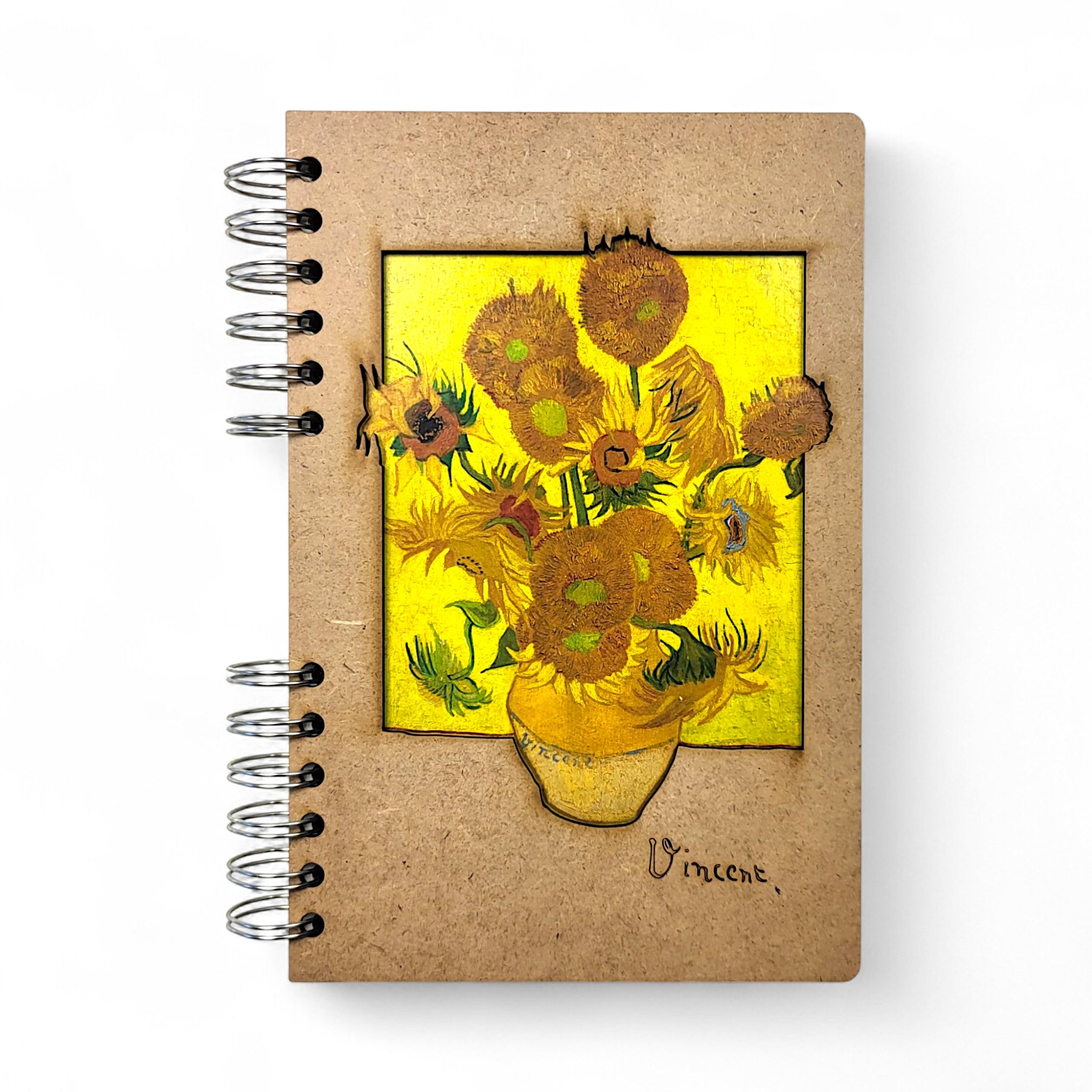 Zonnebloemen Van Gogh A5 Notitieboek