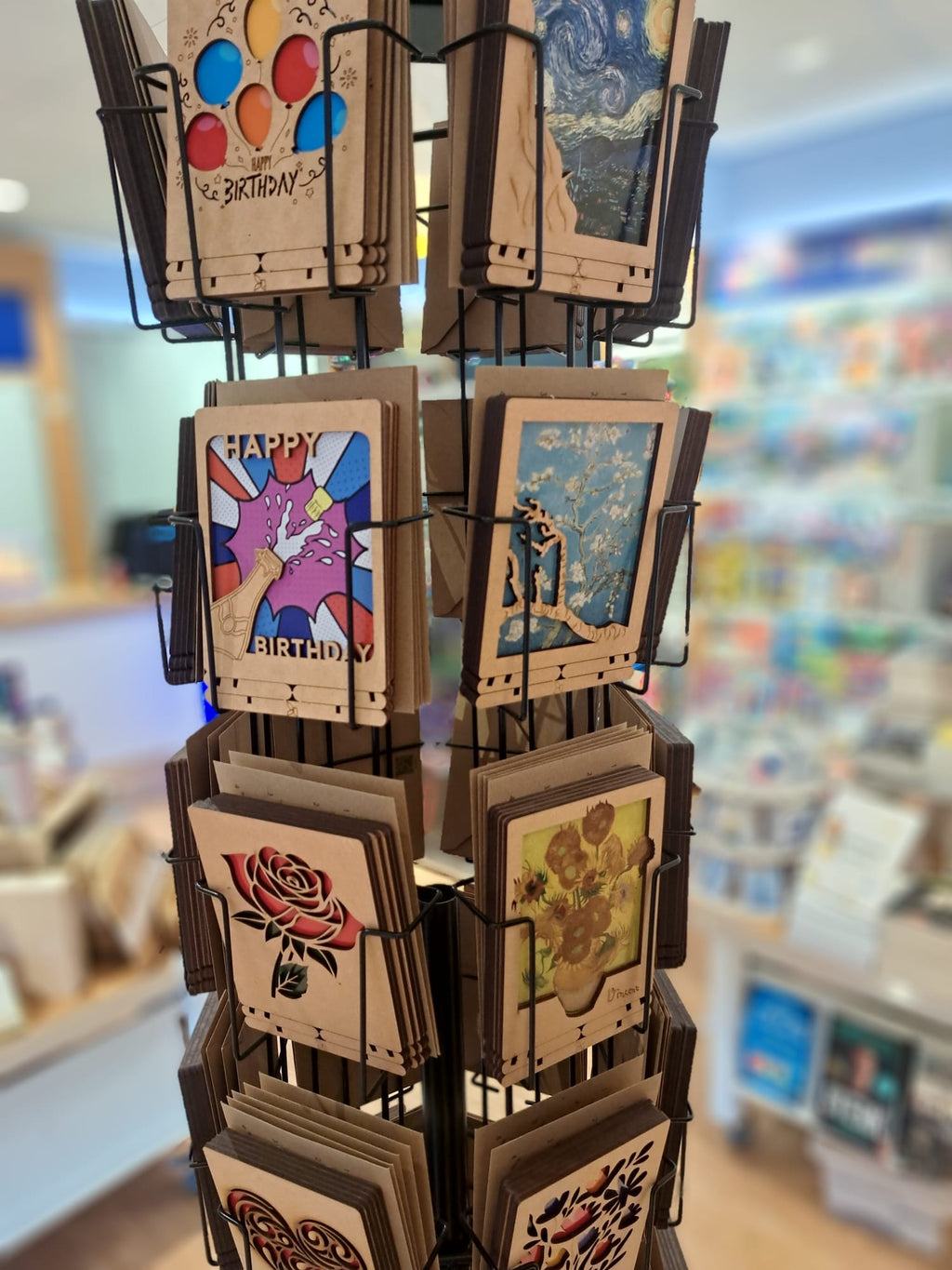 Volle Kaartenmolen 48 vaks - 240 pop-up kaarten BESTSELLERS