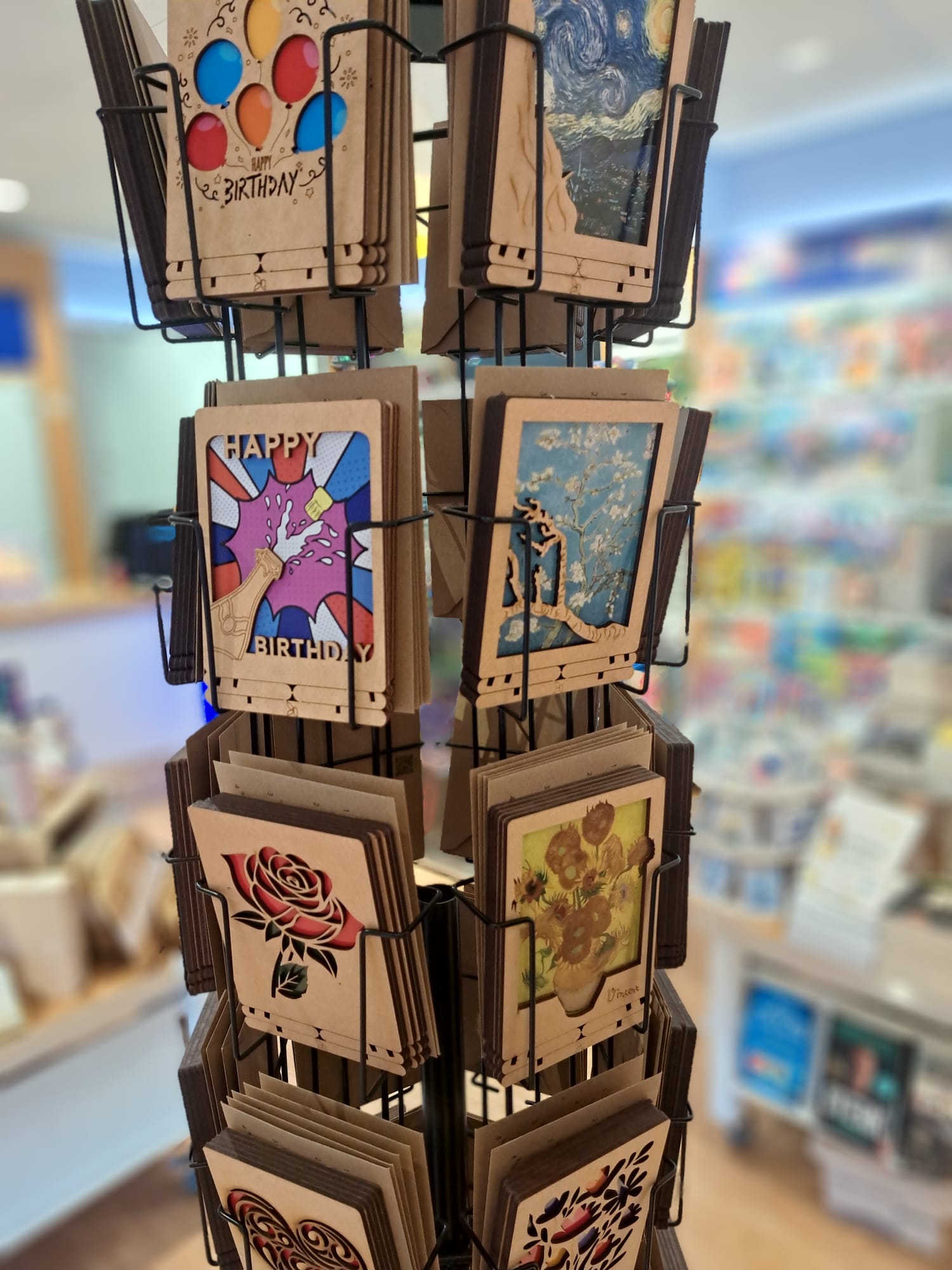 Volle Kaartenmolen 48 vaks - 240 pop-up kaarten BESTSELLERS