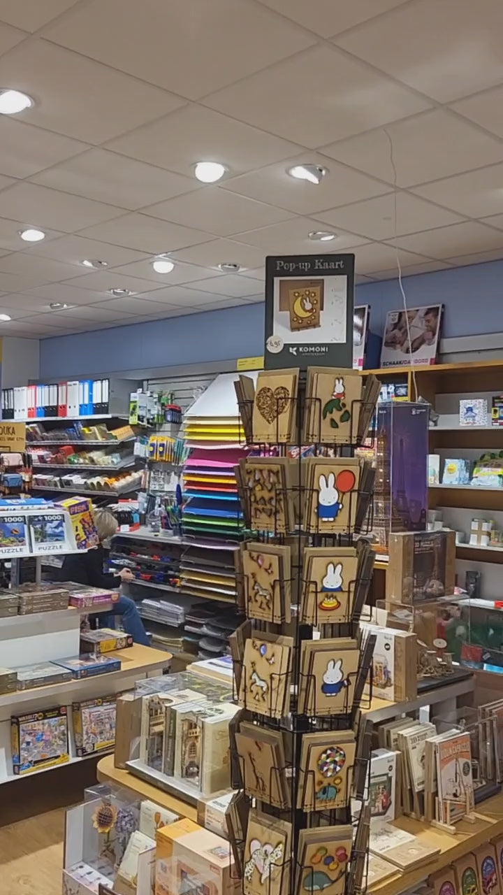 Volle Kaartenmolen 20 vaks - 100 pop-up kaarten BESTSELLERS